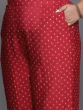 Women Plus Size Printed Gotta Patti Kurta With Palazzos & With Dupatta