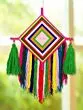 Handmade Colorful Woolen Kite Tassel Hanging for Home/Office/Hall Decoration (Pack of 1), Multi-Colour