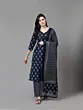 Women Pure Cotton Plus Size Kurta Pant Set with Dupatta,Indian Ethnic Fashion