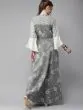 Grey Ready To Wear Lehenga With Blouse
