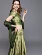 Olive Green Ready To Wear Lehenga & Blouse With Dupatta