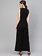 Women Black Solid Basic Jumpsuit