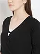 Women Black Solid Culotte Jumpsuit