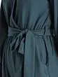 Teal Blue Solid Basic Jumpsuit