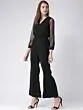 Women Black Solid Basic Jumpsuit