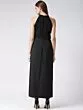 Women Black Solid Layered Basic Jumpsuit