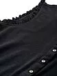 Women Black Solid Culotte Jumpsuit