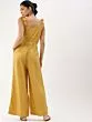 Mustard Solid Basic Jumpsuit