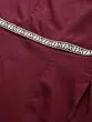 Women Maroon Solid Basic Jumpsuit