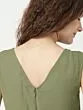 Green Solid Basic Jumpsuit