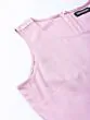 Women Lavender Solid Layered Detail Basic Jumpsuit