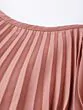 Women Dusty Pink Solid Layered Basic Jumpsuit