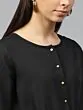 Black Solid Basic Jumpsuit