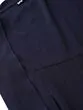 Women Navy Blue Solid One Shoulder Basic Cape Jumpsuit