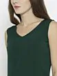 Green Solid Basic Jumpsuit