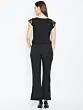 Women Black Solid Basic Jumpsuit