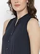 Navy Blue Solid Basic Jumpsuit