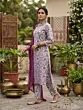 Off White Printed Straight Kurta Set With Dupatta for Women