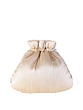 Silver Embellished Long Tassels Luxury Bridal Potli