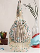 Multi Color Beads Stylish Luxury Evening Potli Bag