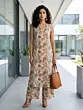Multicolor Printed Straight Kurta With Palazzo for Women