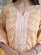 Katha Work Straight Cotton Kurta Set