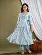 Women Embroidered Anarkali Kurta Set