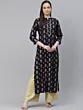 Women Printed Viscose Rayon A-line Kurta  (Blue)