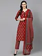 Anarkali Salwar Kameez, Women Cotton Readymade 3 Piece Suit ,Plus Size Kurta Sets