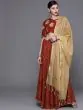  Red & Golden Printed Lehenga Choli With Dupatta