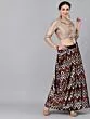 Multicolored Embellished Lehenga With Blouse
