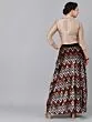 Multicolored Embellished Lehenga With Blouse