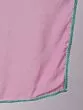 Blue & Pink Floral Printed Kurta & Palazzo With Dupatta Set