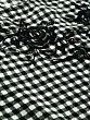 Women Black Checked Top