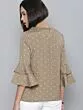 Women Taupe Printed Top