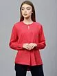 Women Pink Solid Top