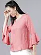 Women Pink Solid Top