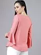 Women Pink Solid Top