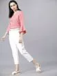 Women Pink Solid Top