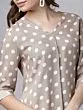 Women Brown Printed Top
