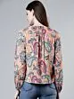 Women Peach-Coloured Printed Top