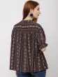 Women Brown Printed Top