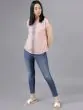 Women Pink Printed Top