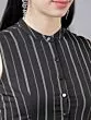 Strips Party Wear Mini dress