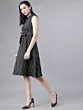 Strips Party Wear Mini dress