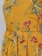Gold Flower Party Wear Mini Skirt dress