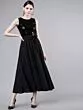 Hot Black Stylish Sequence Party Wear Dress