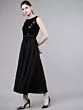 Hot Black Stylish Sequence Party Wear Dress