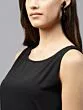 Black Sleeveless designer long dress