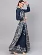 Blue Hawa Mahal Printed Lehenga Choli